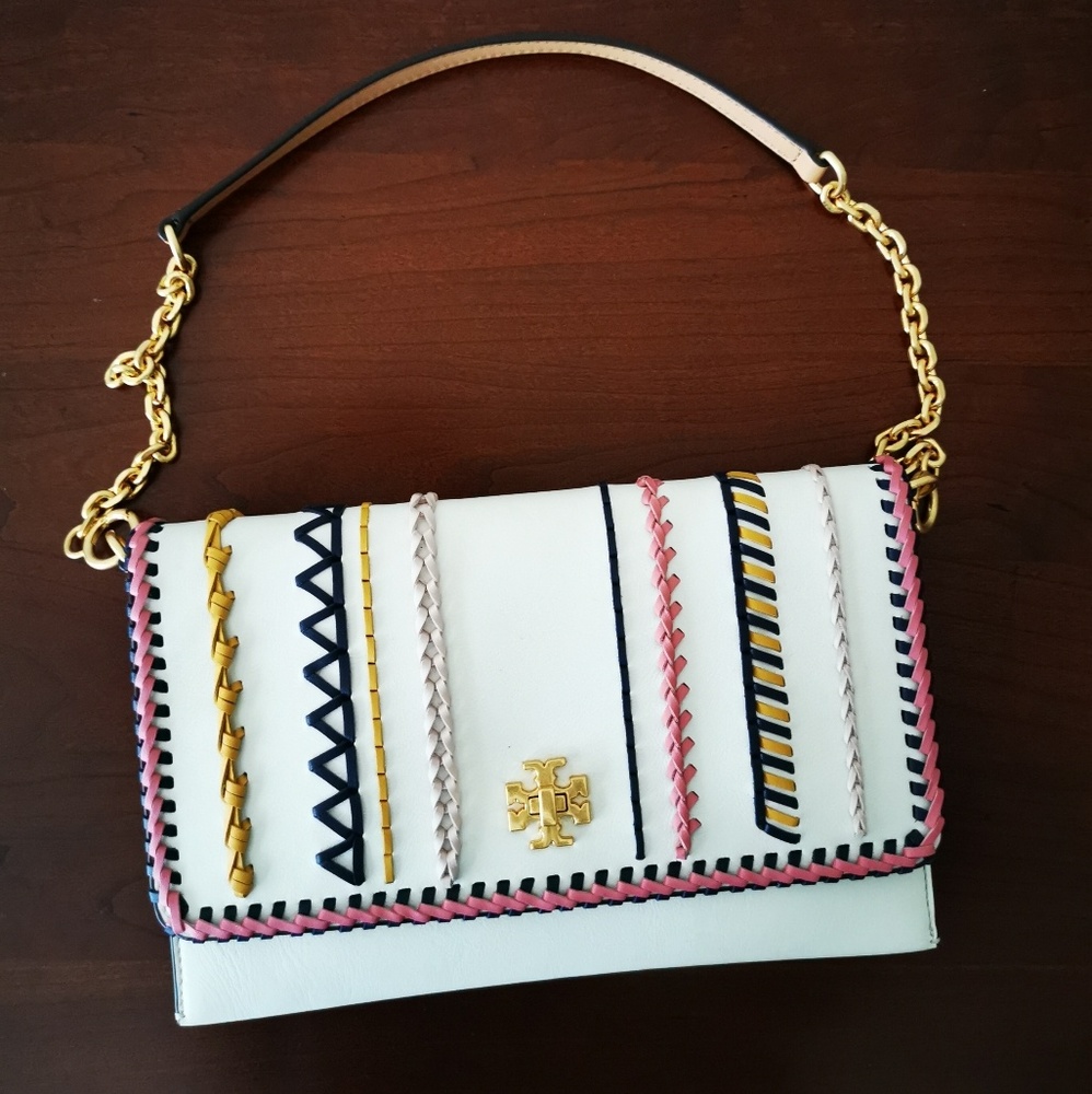 Tory Burch Kira under the arm clutch bag
